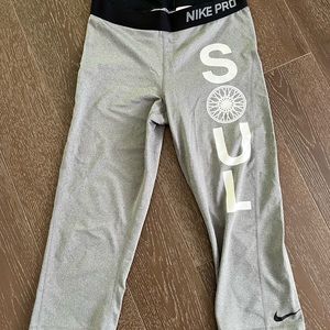 Nike for SoulCycle athletic leggings. Never worn